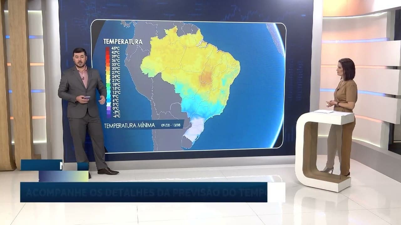Ciclone traz chuvas intensas e geadas no sul do Brasil