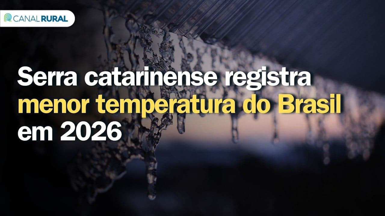 São Joaquim registra recorde de menor temperatura no Brasil em 2026