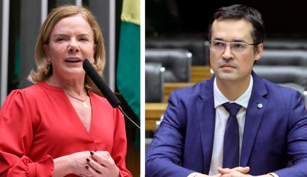 Deltan Dallagnol e Gleisi Hoffmann lideram disputa no Paraná