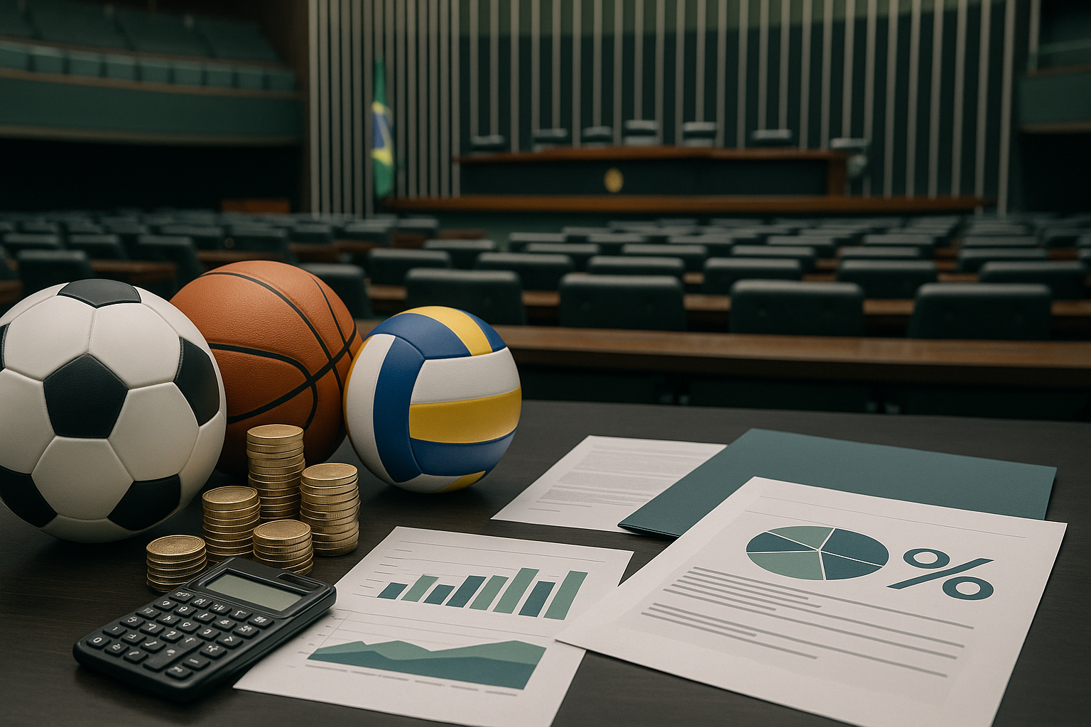 Câmara analisa projeto de tributação para entidades esportivas