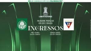 Ingressos para o confronto com a LDU estarão disponíveis em breve
