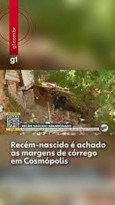 Recém-nascido é encontrado em área de descarte de lixo