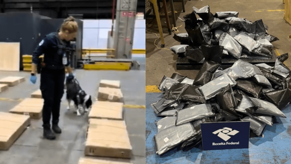 Receita Federal apreende R$ 34 milhões em haxixe em Guarulhos