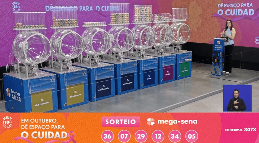 Resultado da Mega-Sena hoje (29/10): veja os números sorteados no concurso 3078 e confira os ganhadores