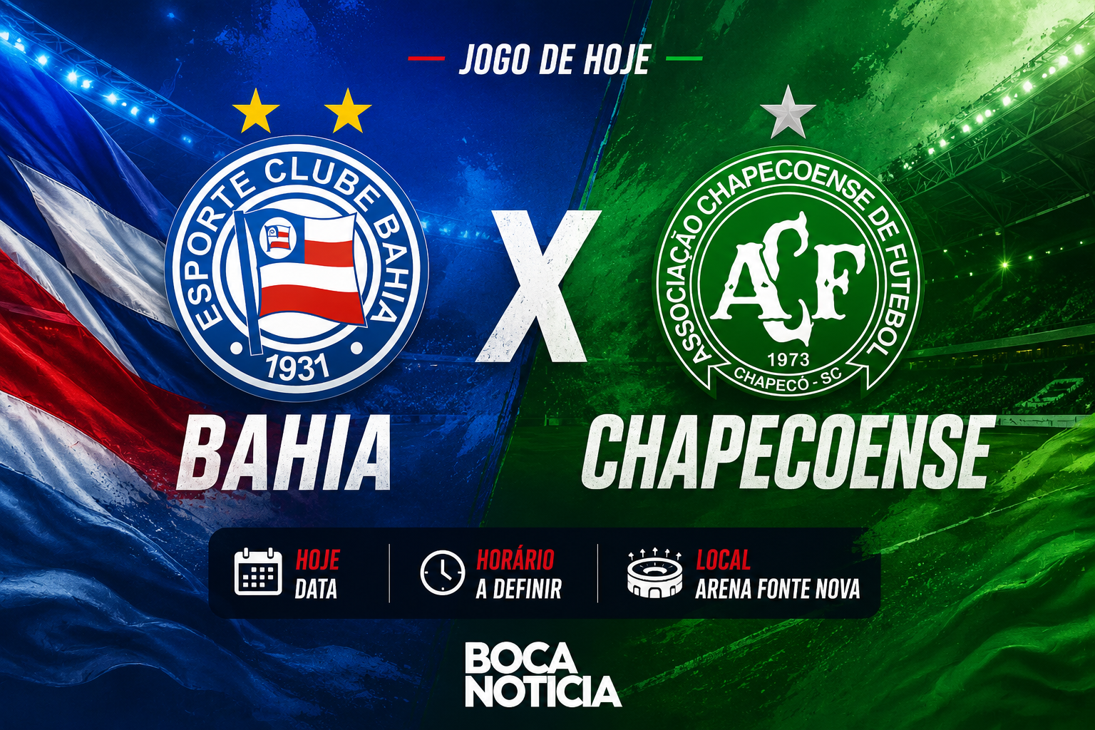 Bahia x Chapecoense: onde assistir, horário e expectativa para o duelo pelo Brasileirão