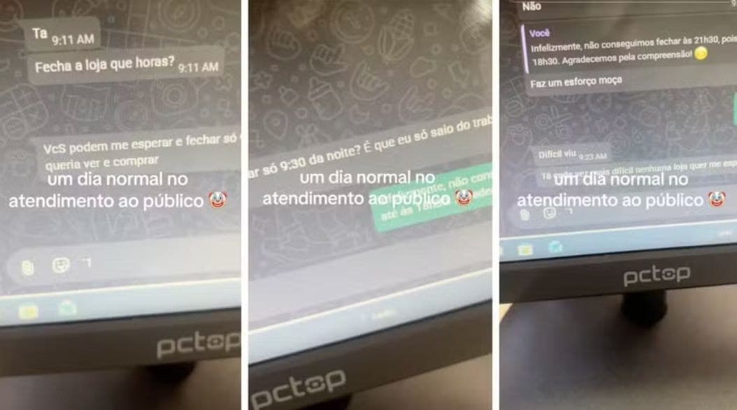 Pedido de consumidora para abrir loja além do horário gera polêmica
