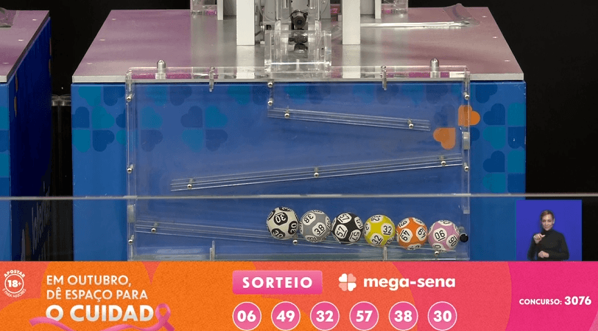 Resultado da Mega-Sena hoje (27/10): veja os números sorteados no concurso 3076 e o prêmio de R$ 305 milhões
