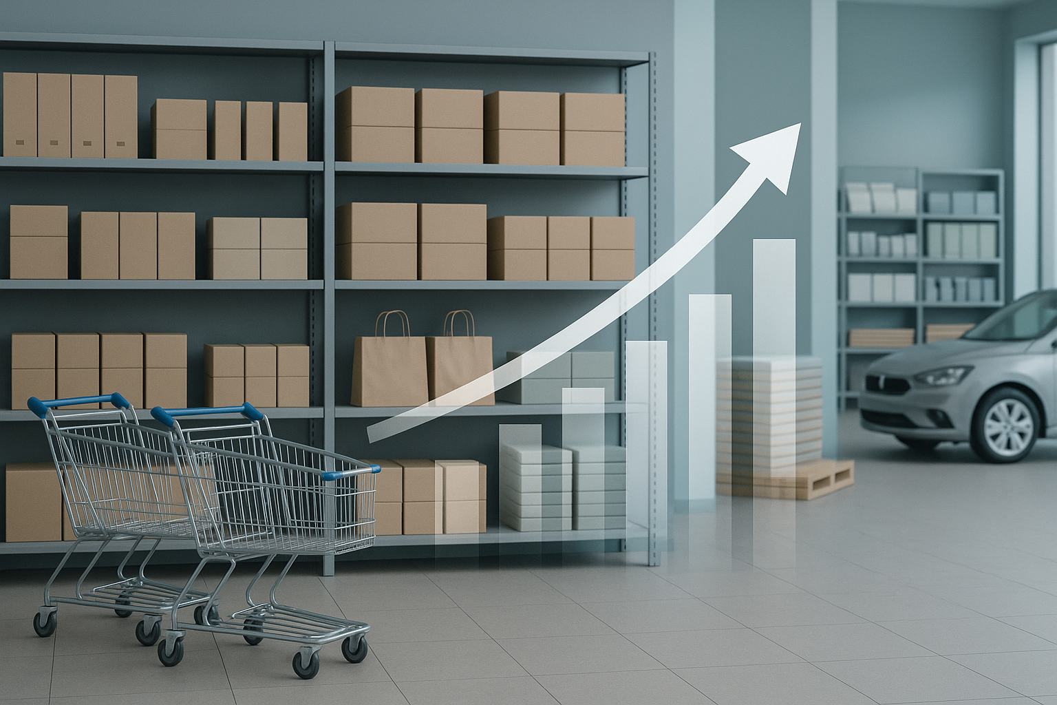Varejo brasileiro registra aumento de 1,2% no início de 2026