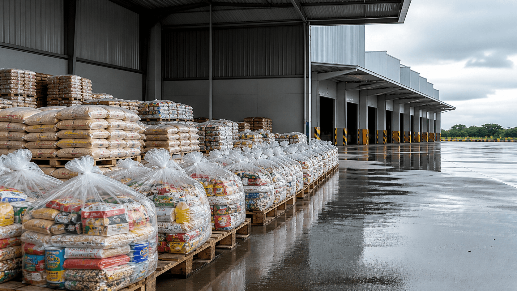 Conab distribui mais de 1.200 cestas básicas no Rio Grande do Sul