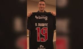 Bruno Duarte é o novo atacante do Vasco e chega ao Rio nesta quinta-feira