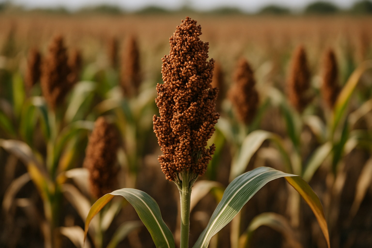 Colheita de Sorgo no Rio Grande do Sul Sobretudo Positiva em Meio à Seca