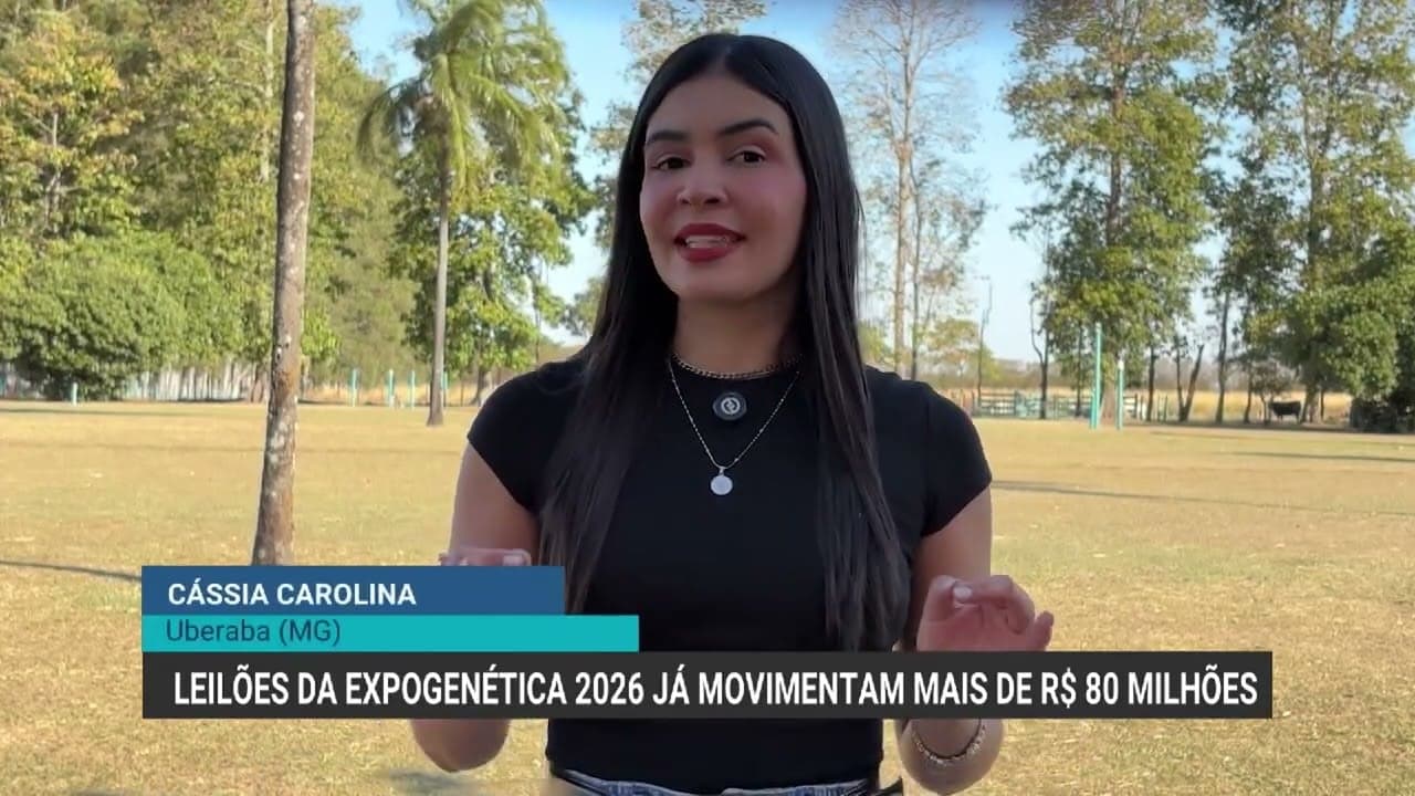 ExpoGenética 2026 gera R$ 80 milhões em leilões em Uberaba