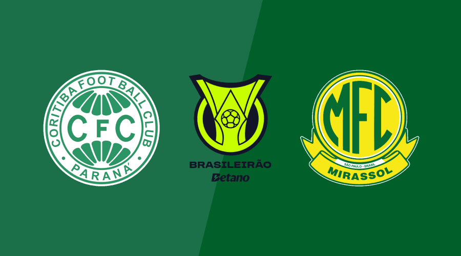 Coritiba x Mirassol: Onde Assistir Hoje pelo Brasileirão 2026