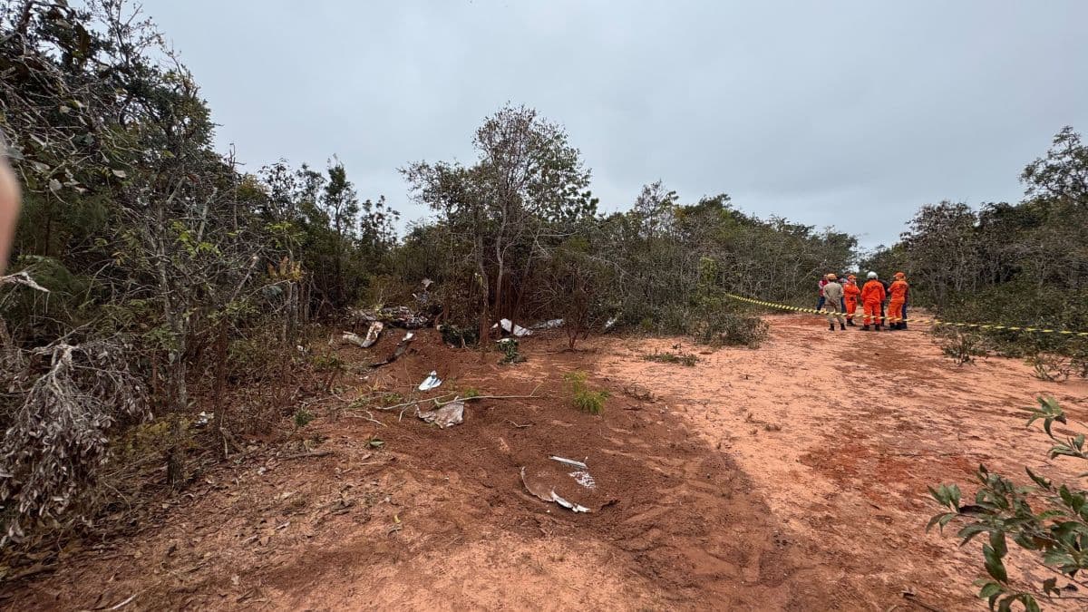Avião cai em Campo Grande e deixa dois mortos, incluindo pesquisadora