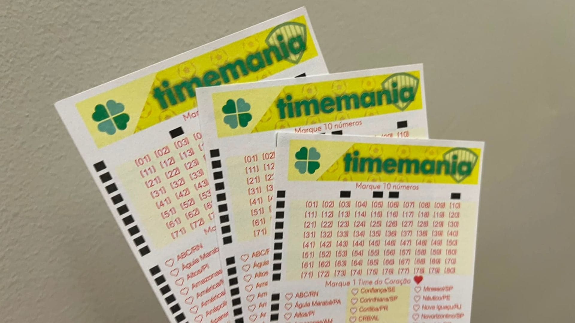Resultado da Timemania hoje (24/10): prêmio acumula em R$ 23 milhões; veja números e ganhadores
