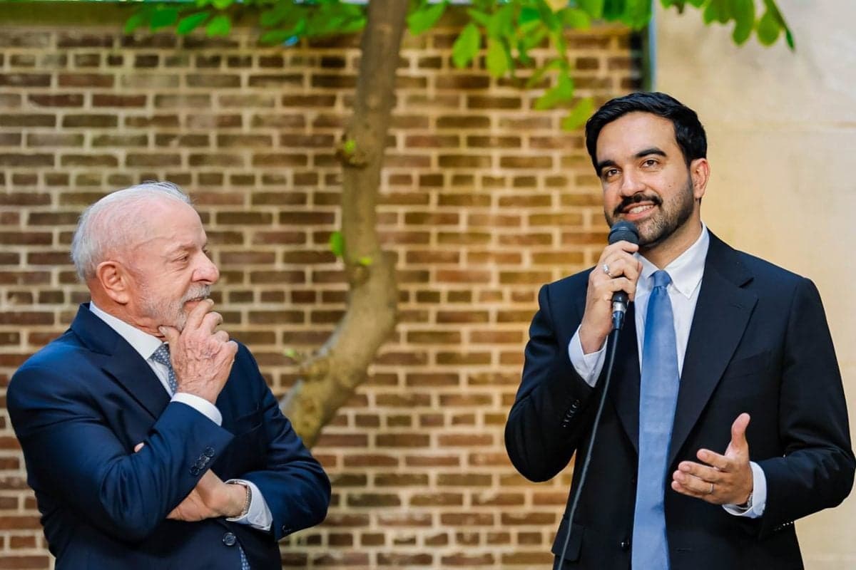 Lula e prefeito de Nova York discutem desigualdade e custo de vida