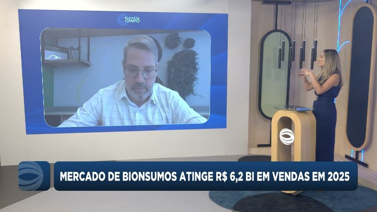 Mercado de bioinsumos no Brasil atinge R$ 6,2 bilhões em 2025