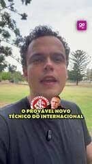 Eduardo Baptista é o novo técnico do Internacional até 2026