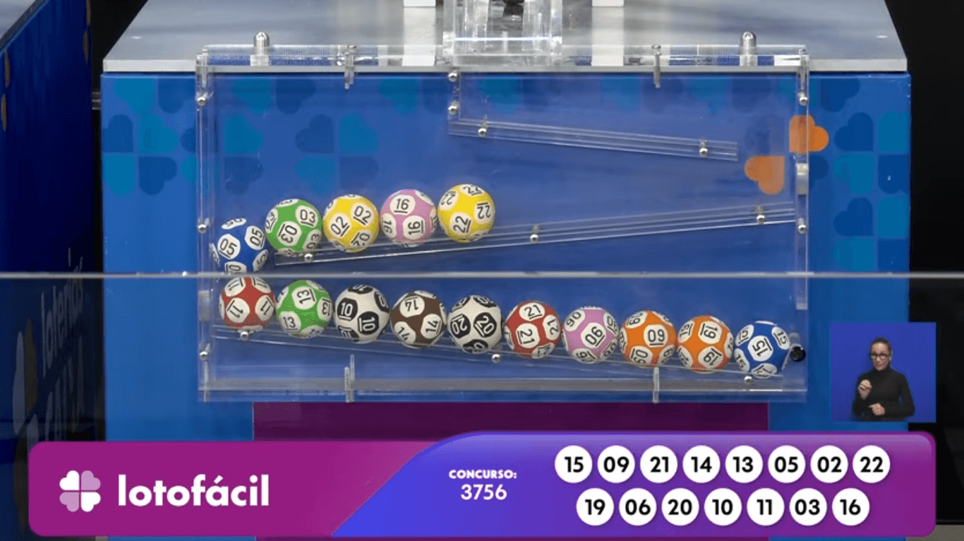 Resultado da Lotofácil 3756 hoje (07/08/2026): confira as 15 dezenas sorteadas
