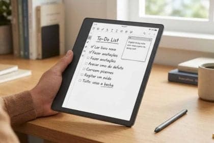 Amazon lança Kindle Scribe para estudos e trabalho no Brasil