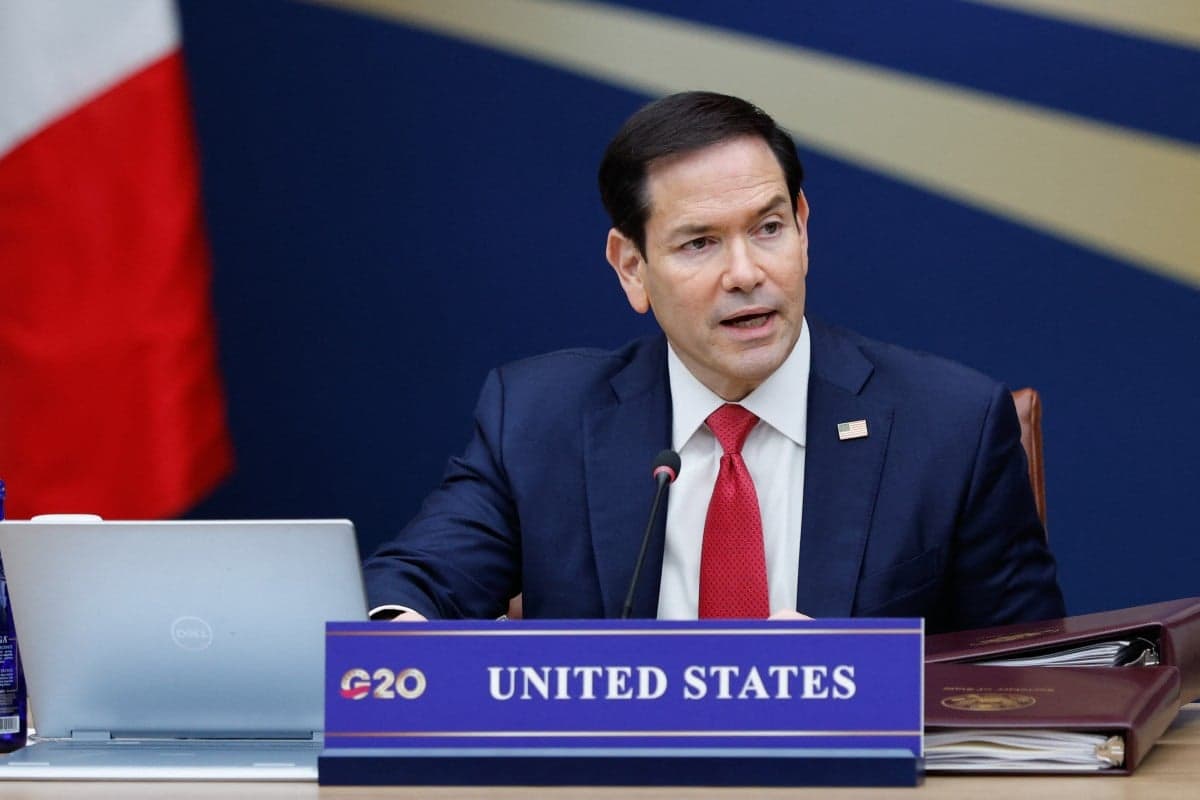Rubio conduz encontro do G20 em meio a tensões geopolíticas