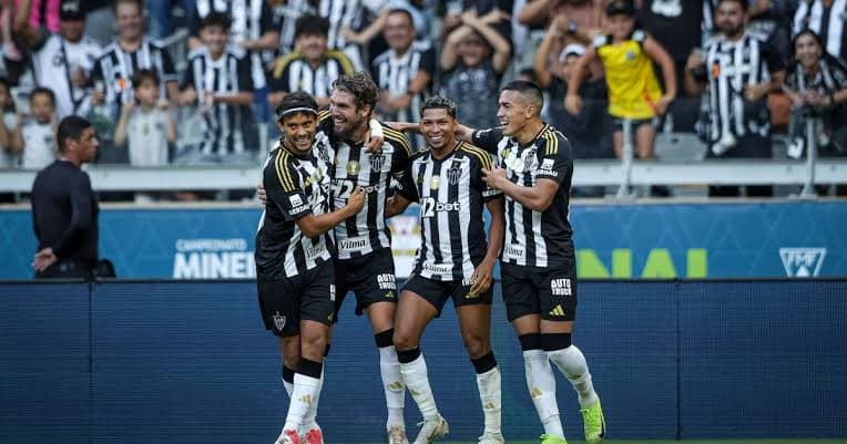 Atlético-MG embala na temporada e decide vaga na Sul-Americana com vantagem diante do Bragantino