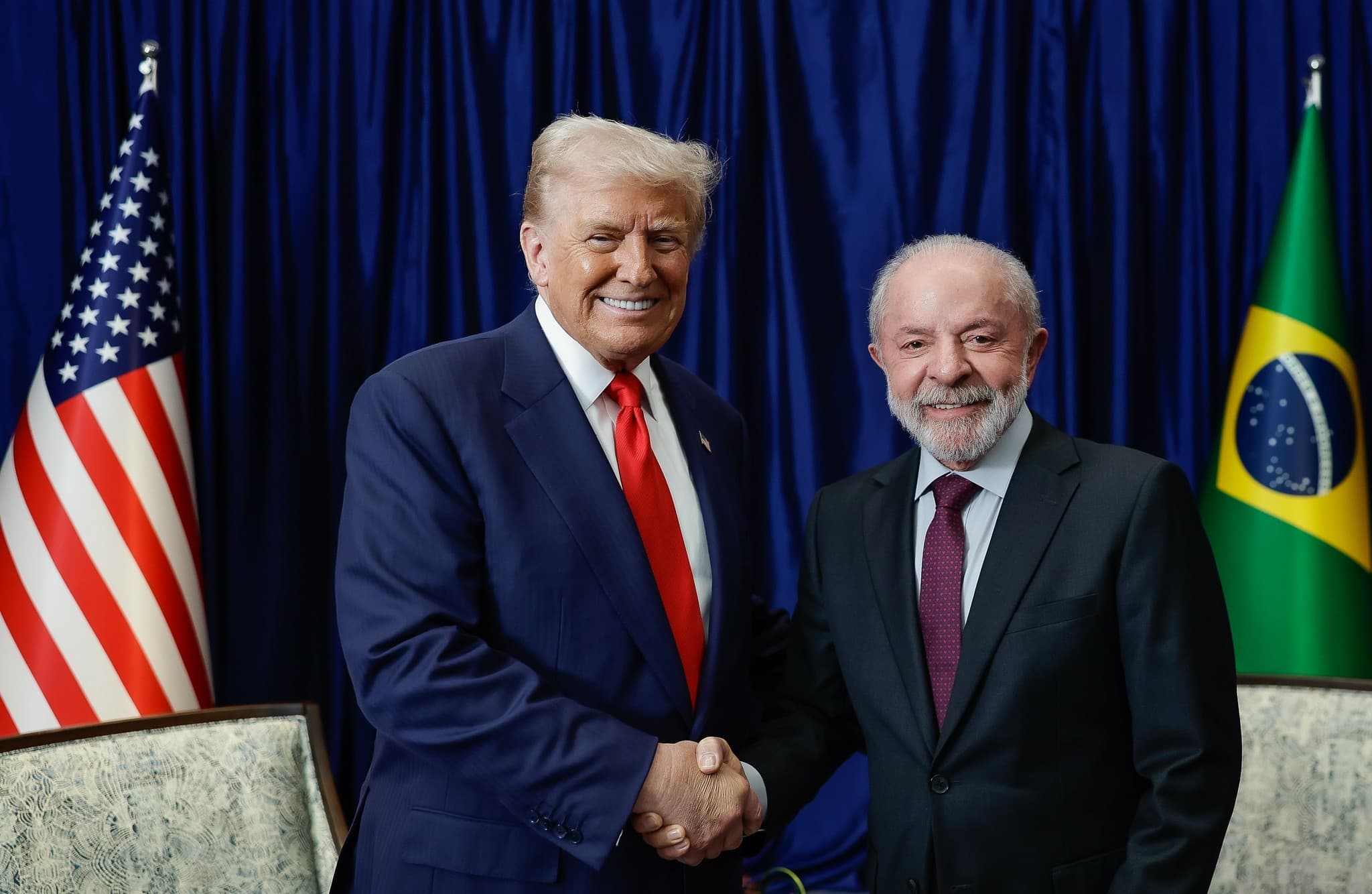 Lula se conecta com Trump antes de reunião nos EUA