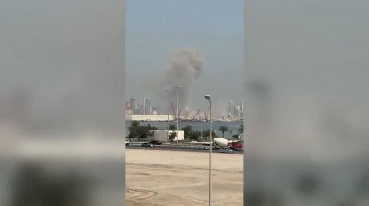 Drone atinge posições no Kuwait e causa feridos