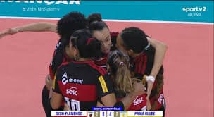 Sesc Flamengo Garante Título ao Vencer Praia Clube em Partida Empolgante