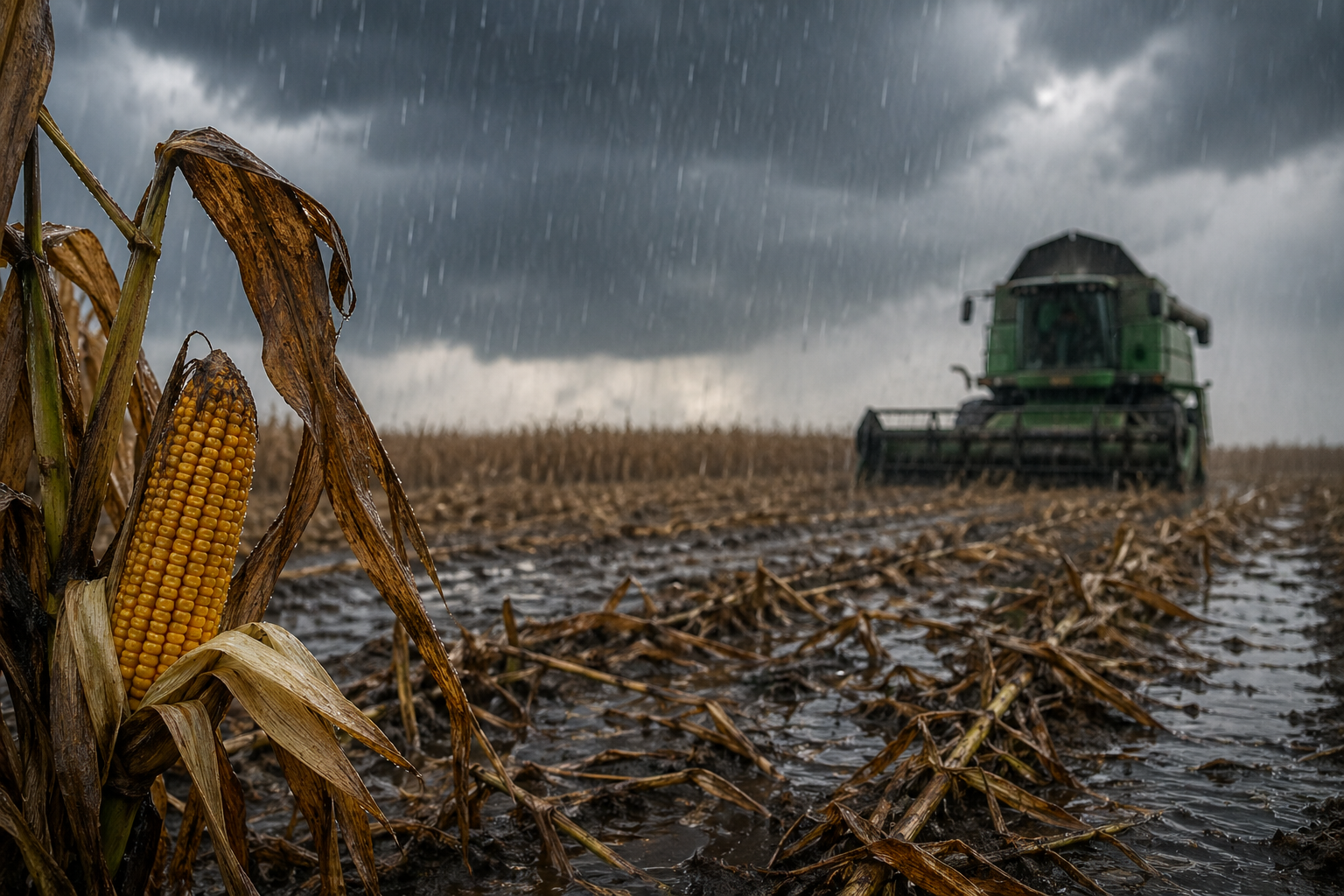 Chuva no tempo certo é crucial para a produtividade agrícola