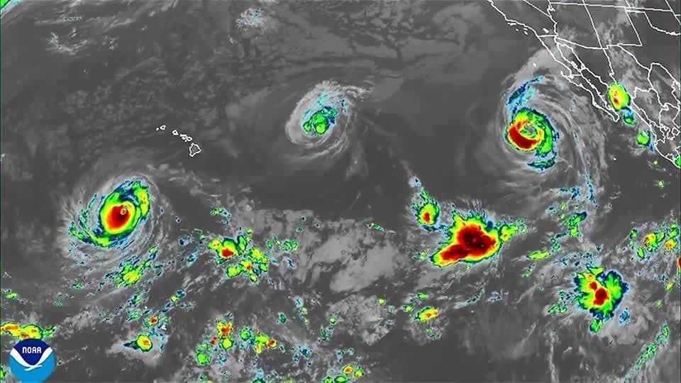 Kauai e Niihau em alerta enquanto furacão Lowell se aproxima do Havaí