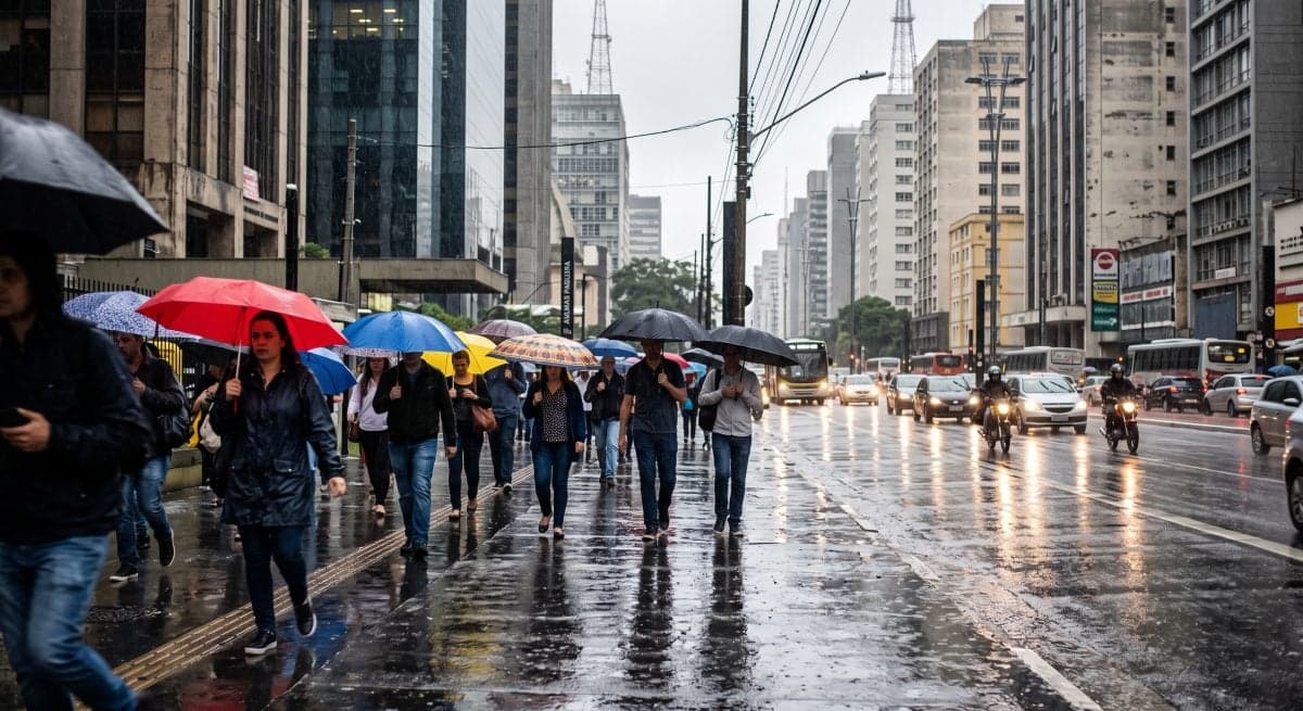 Setembro traz aumento nas vendas e buscas por artigos de proteção contra chuva em SP