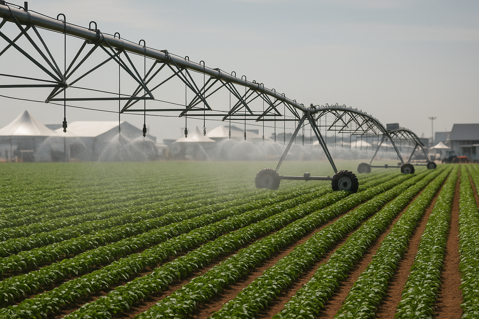 Irrigação mostra resiliência na Agrishow 2026, embora vendas caiam