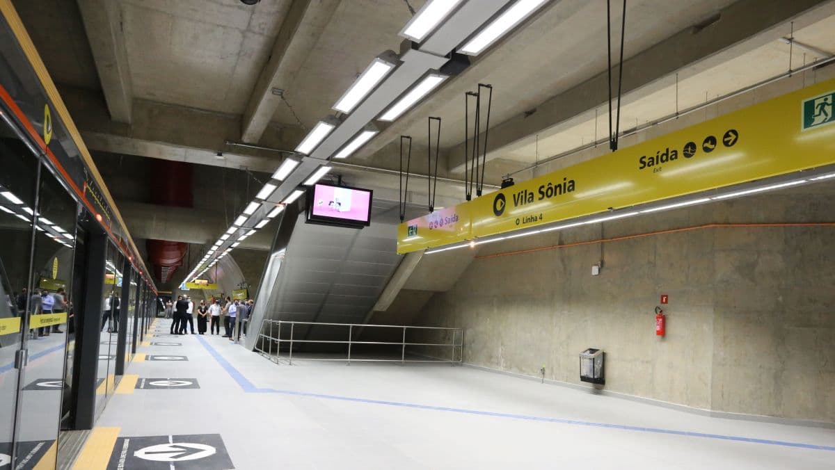 Metrô de São Paulo terá cobertura 4G e 5G em 2027