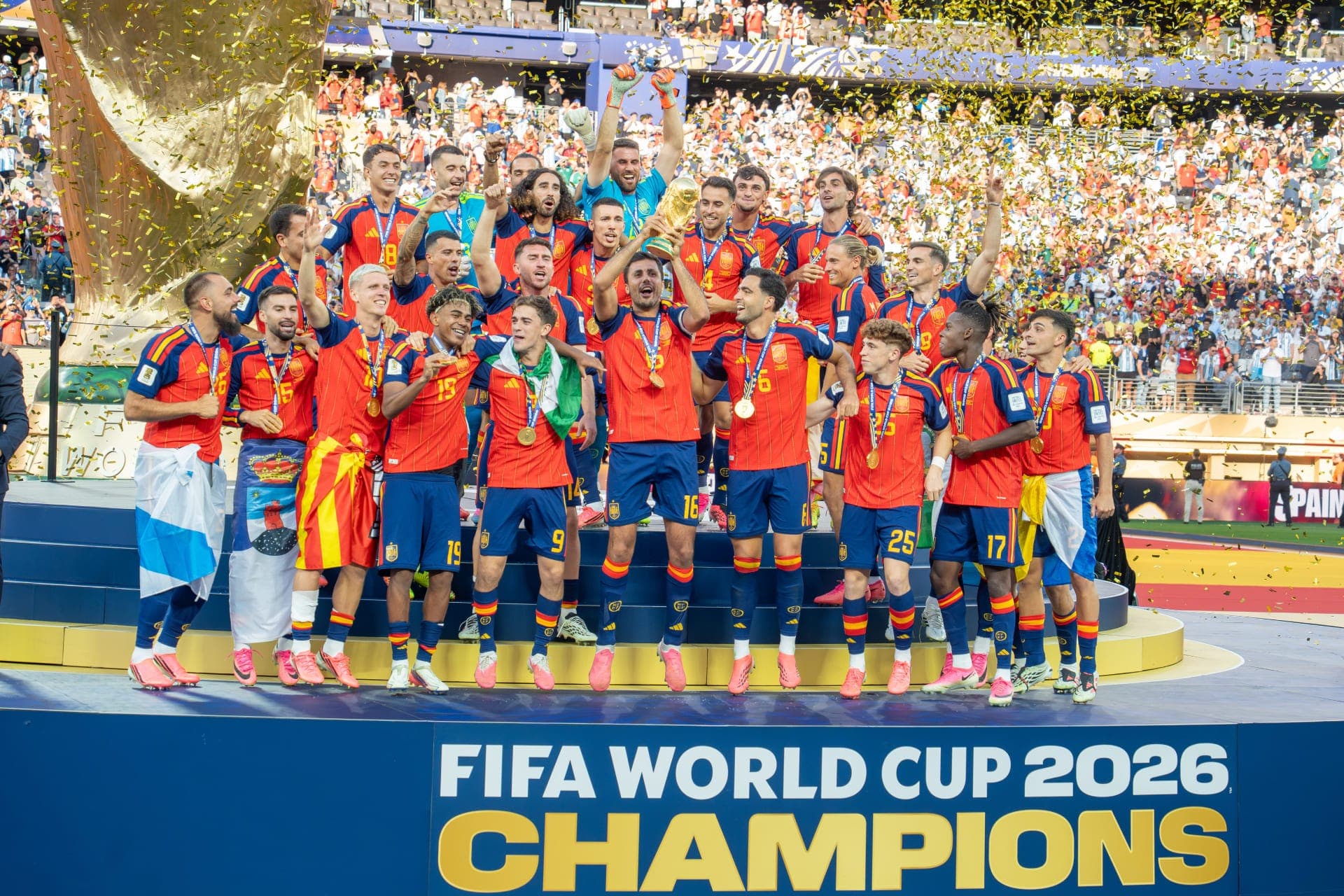 Espanha é campeã da Copa do Mundo de 2026 em simulação da EA Sports