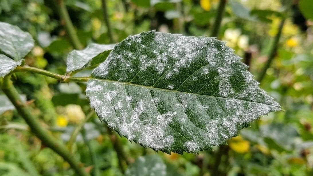 Mistura de leite cru e água combate oídio em plantas