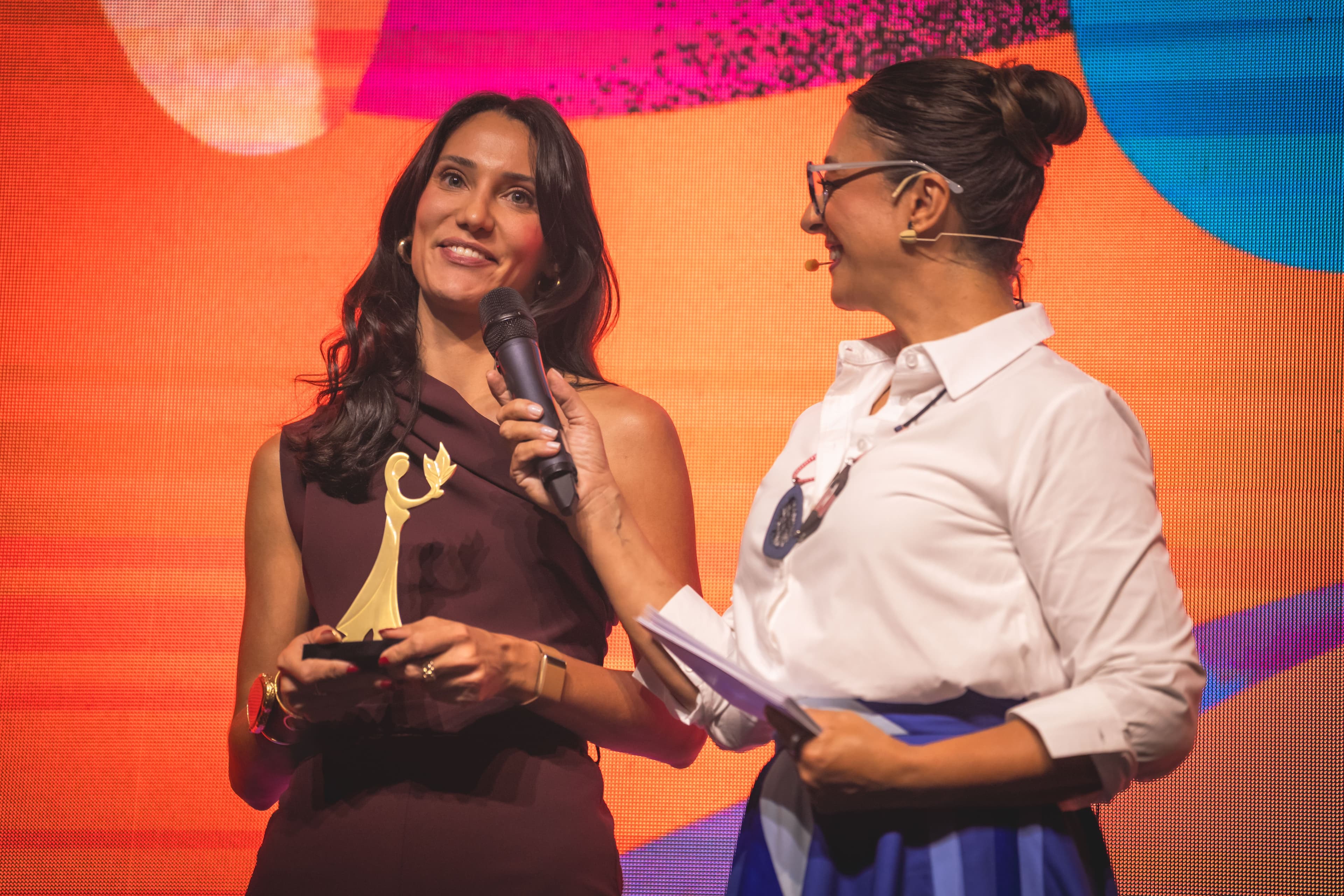 Aline Vick é premiada por suas práticas em agricultura sustentável