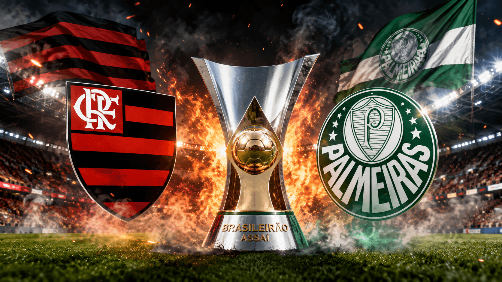 Brasileirão pega fogo: Flamengo encosta no Palmeiras e disputa pelo título fica aberta