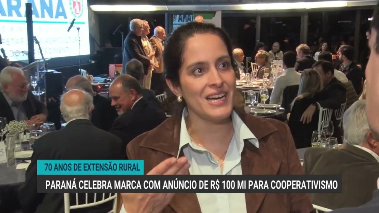Agronegócio paranaense celebra 70 anos de extensão rural
