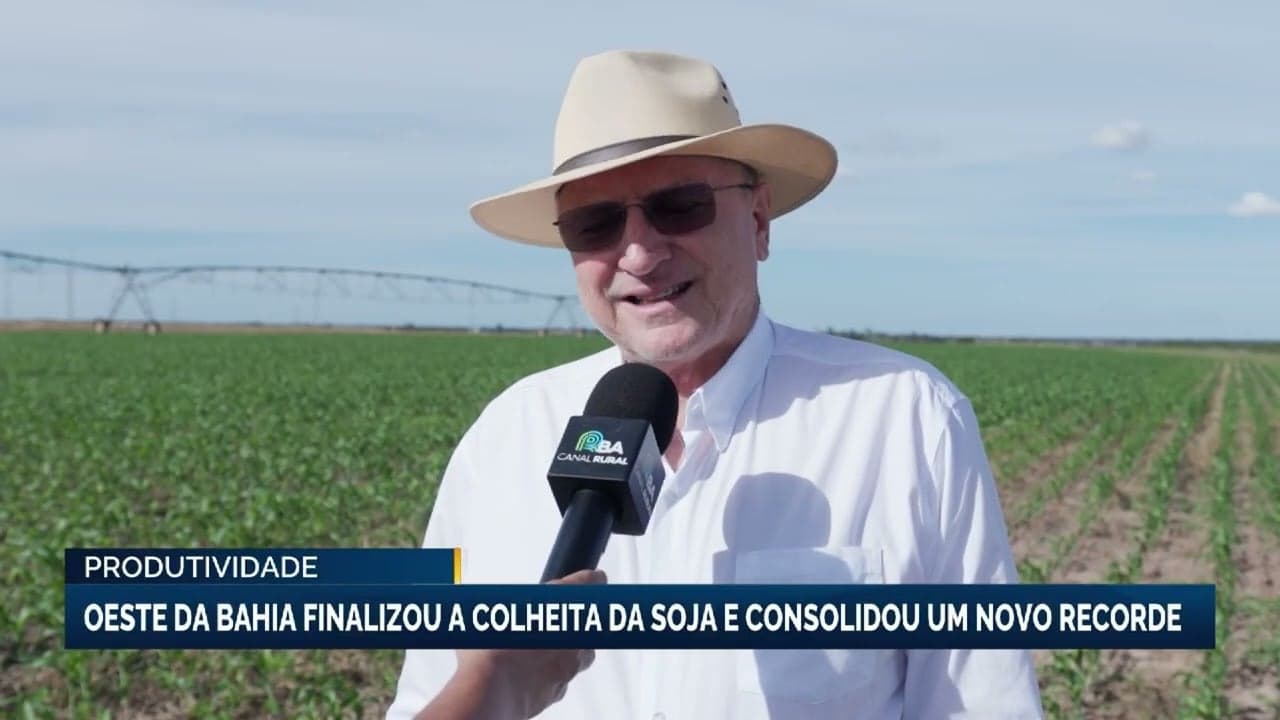 Bahia registra recorde na colheita de soja em 2026