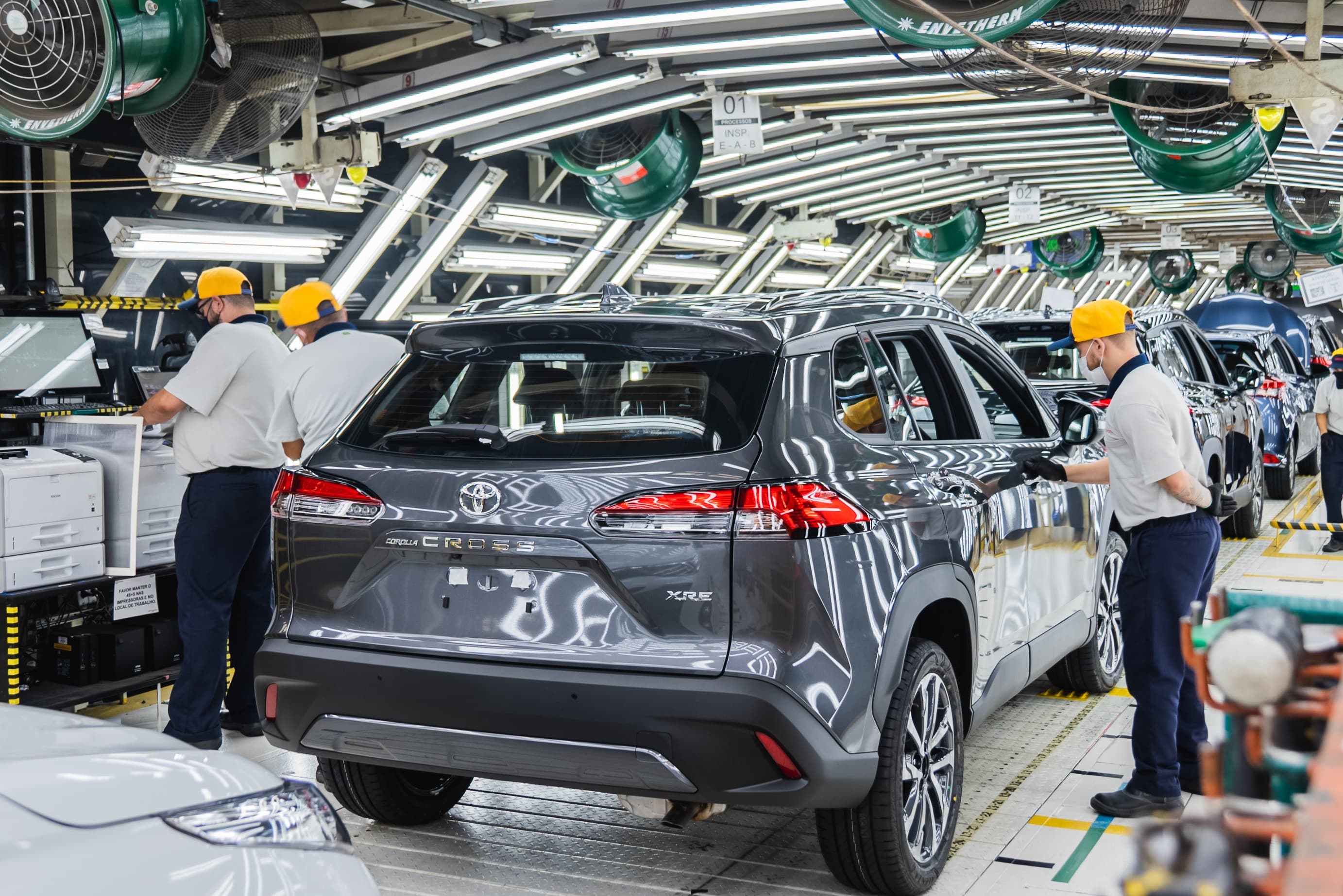 Toyota inaugura nova fábrica em Sorocaba com foco em híbridos