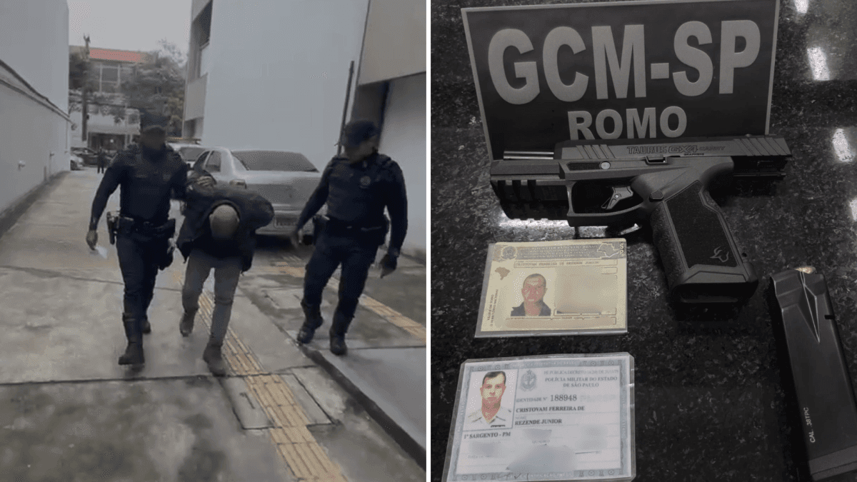 Ex-policial militar é preso por porte irregular de arma e identidade falsa em SP