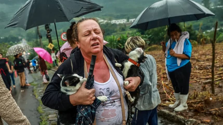 Número de desalojados no Rio Grande do Sul dobra em apenas um dia