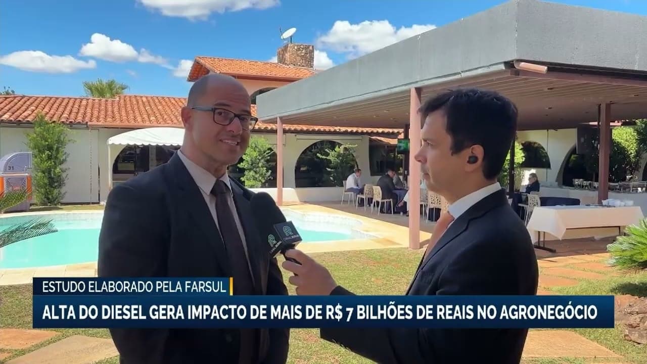 Aumento do diesel impacta agronegócio e Lei do Agro é revisada