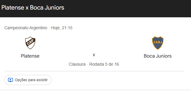 Platense x Boca Juniors: onde assistir, horário e tudo sobre o duelo pelo Campeonato Argentino