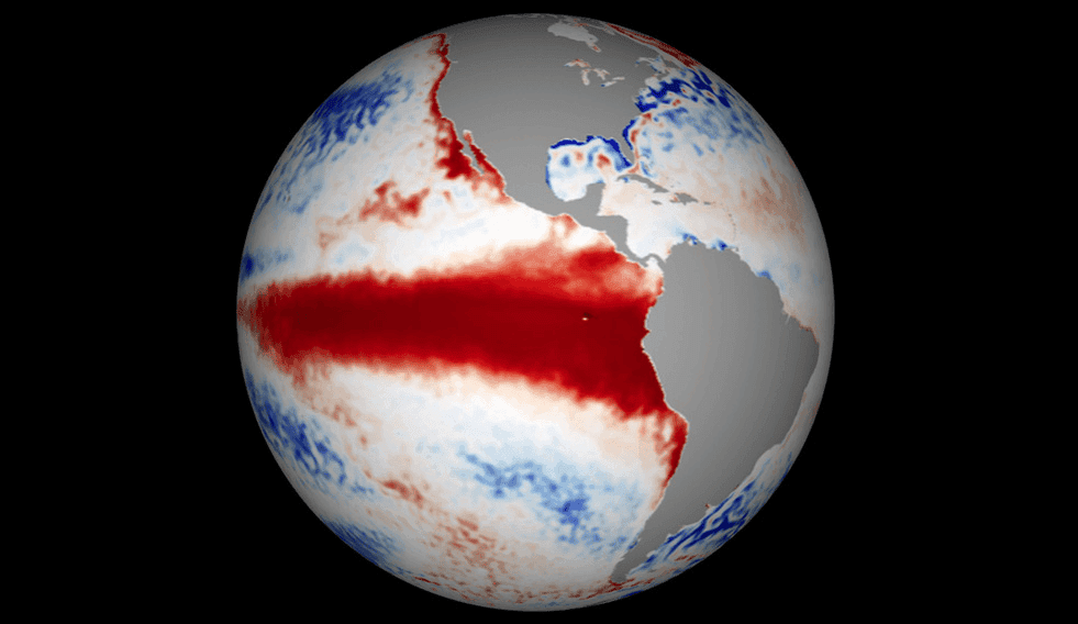 El Niño provoca chuvas e secas extremas no Brasil, afirma instituto