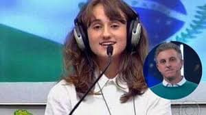 Luciano Huck e o jovem que desafiou o apresentador ao vivo