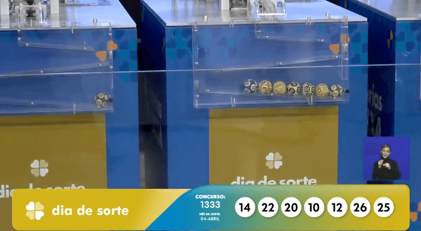 Resultado do Dia de Sorte hoje (27/10): veja os números sorteados no concurso 1333 e o Mês da Sorte