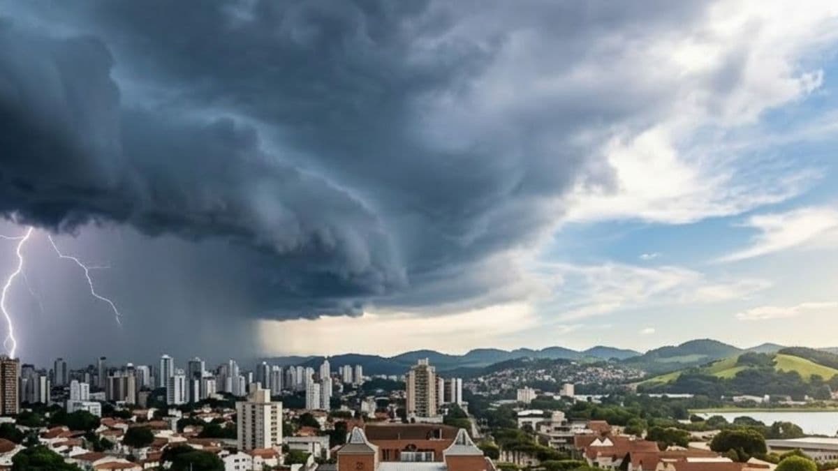 INMET emite alertas de tempestade para Sul do Brasil