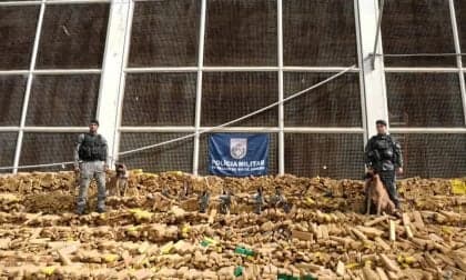 Polícia Militar apreende 48 toneladas de drogas no Rio de Janeiro